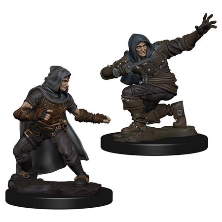 Wizkids WizKids WZK72602 Pathfinder Deep Cuts Human Male Rogue W1 Miniature WZK72602